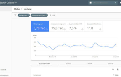 Googles neue Search Console