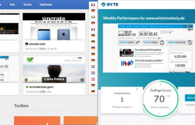 Die SEO Onpage Analyse Tools SISTRIX und Ryte im Vergleich