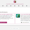 Den Yoast SEO Installationsassistenten bekommt man gleich zu Beginn zu Gesicht.